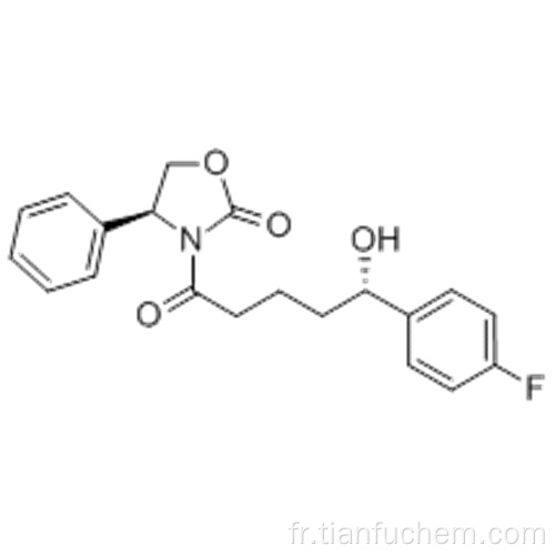 (4S) -3 - [(5S) -5- (4-fluorophényl) -5-hydroxypentanoyl] -4-phényl-1,3-oxazolidin-2-one CAS 189028-95-3